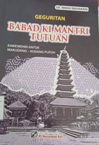 Image of BABAD KI MANTRI TUTUAN