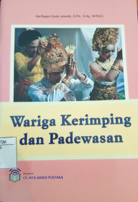 Image of WARIGA KERIMPING DAN PEDEWASAAN
